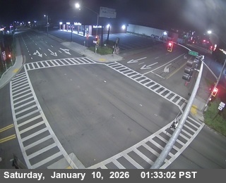 US-101: Eureka / 5th & V - Looking South