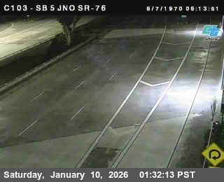 (C 103) I-5 : Just North Of SR-76