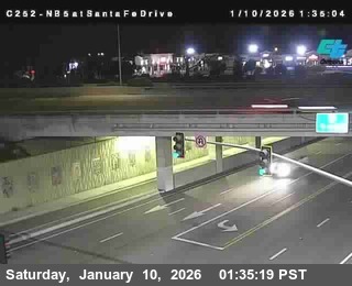 (C252) I-5 : NB at Santa Fe Drive
