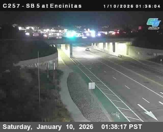(C257) I-5 : SB at Encinitas