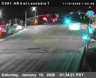(C261) I-5 : NB at Leucadia Top