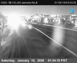 (C522) I-125: NB JSO Jamacha Rd - T