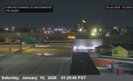 I-405 : (152) North of Edwards