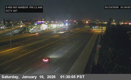 I-405 : (167) Harbor Off Ramp