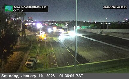 I-405 : (25) North of MacArthur
