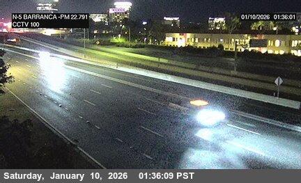 I-5 : (100) Barranca Parkway