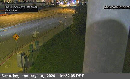 I-5 : (540) SB Lincoln Ave