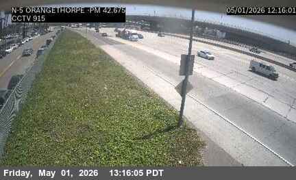 I-5 : (915) NB at Orangethorpe