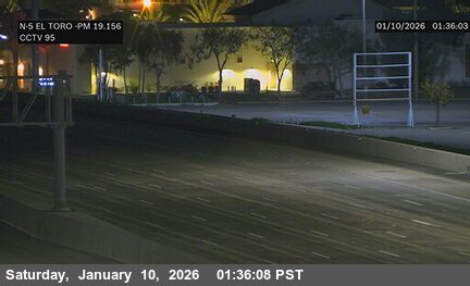 I-5 : (95) El Toro Road