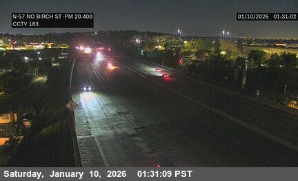 SR-57 : (183) North of Birch