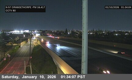 SR-57 : (80) Orangethorpe Avenue