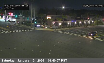 SR-90 : (510) Brea Blvd NW Corner