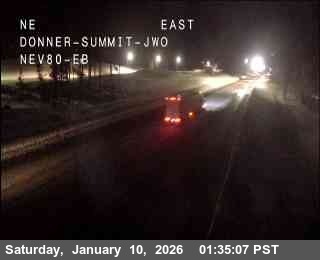 Hwy 80 at Donner Summit