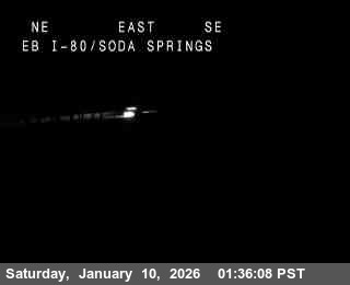 Hwy 80 at Soda Springs EB