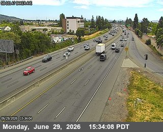 TV129 -- US-101 : AT BAKER AVE
