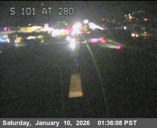 TV380 -- US-101 : At 280 Split
