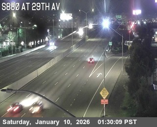 TVB24 -- I-880 : AT 29TH AV