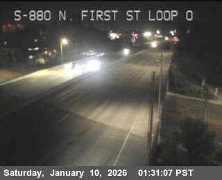TVB78 -- I-880 : AT N 1ST ST LOOP OR