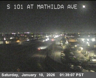 TVC76 -- US-101 : AT MATHILDA AVE