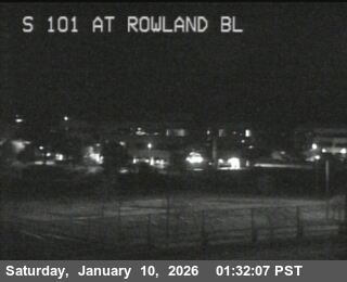 TVE88 -- US-101 : AT ROWLAND BL