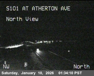 TVE91 -- US-101 : AT ATHERTON AVE