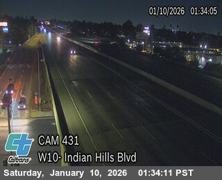 I-10 : (431) Indian Hill Blvd