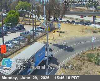 I-105 : (849) IMPERIAL HWY ON-RAMP