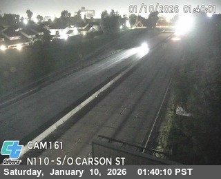 I-110 : (161) S/O Carson St