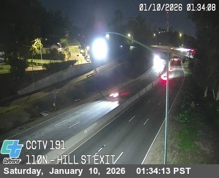 I-110 : (191) Hill Street Exit