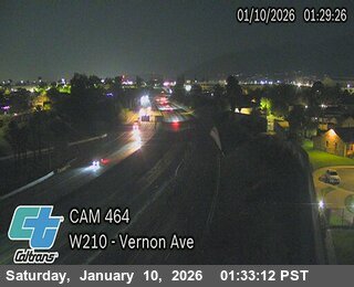 I-210 : (464) Vernon Ave On-Ramp