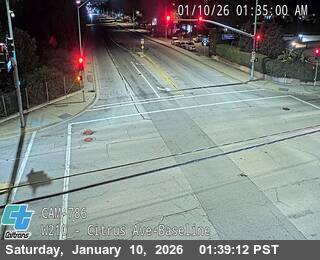 I-210 : (786) Citrus Ave-Baseline