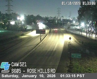 I-605 : (521) Rose Hills Rd