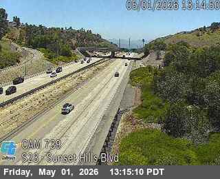 SR-23 : (739) Sunset Hills Blvd
