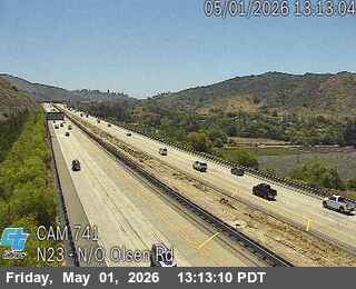 SR-23 : (741) n/o Olsen Rd