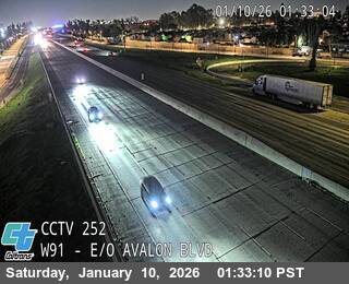 SR-91 : (252) East of Avalon Blvd