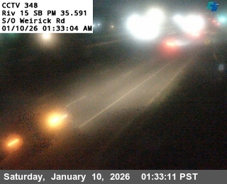 I-15 : (348) South of Werick Road