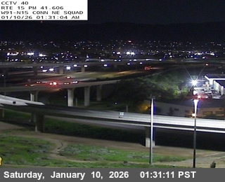 I-15 : (40) SR-91 Connector NE Quad