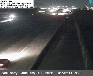 I-15 : (70) Hidden Valley Parkway