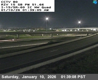 I-15 : (80) SR-60 NW Quad