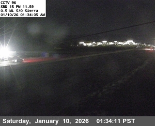 I-15 : (96) 0.5 Miles S of Sierra