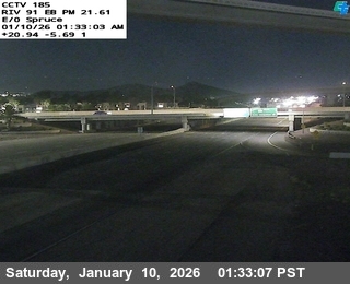 SR-91 : (185) East Of Spruce Street