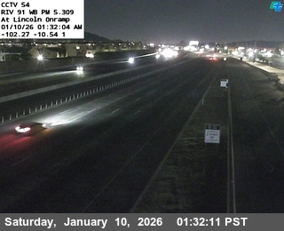 SR-91 : (54) Lincoln Onramp