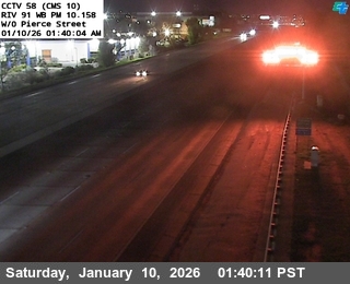 SR-91 : (58) West of Pierce