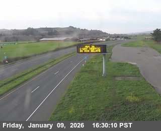 US-101 : South Of SR-36 - Looking North (C013)