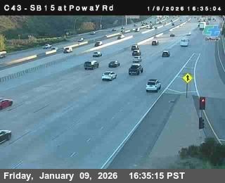(C 043) I-15 : Just South Of Poway Road