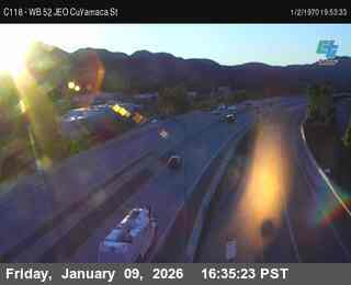 (C 118) SR-52 : Just East Of Cuyamaca Street