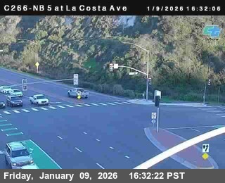 (C266) I-5 : NB at La Costa Ave