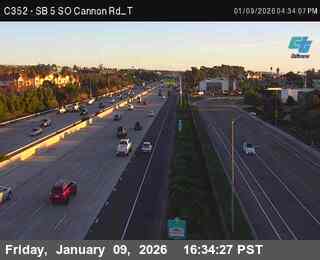 (C352) I-5 : SB SO Cannon Rd T