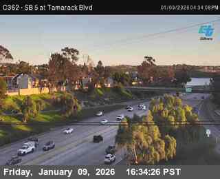 (C362) I-5 : SB at Tamarack Blvd