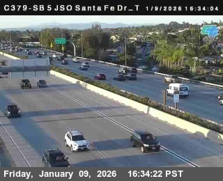 (C379) I-5 : Just South of Santa Fe Drive Top